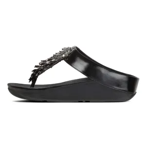 รองเท้าแตะแบบหูหนีบ ผู้หญิง รุ่น RUMBA OMBRÉ-BEADED TOE-POST SANDALS