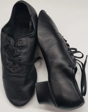 1.5" Stewart -- Men's Latin Ballroom Oxford -- Black