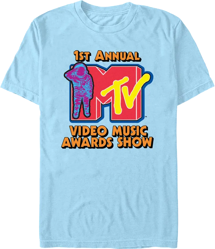 1st Annual Video Music Awards Show MTV Shirt