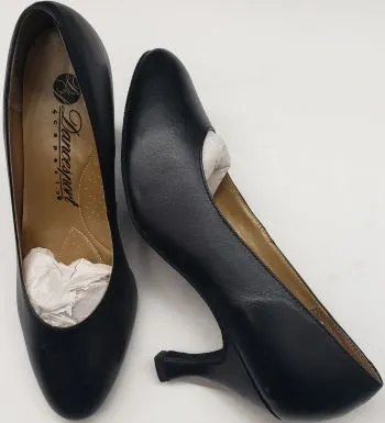 2.5" Martha -- Flare Heel Standard Ballroom Shoe -- Black