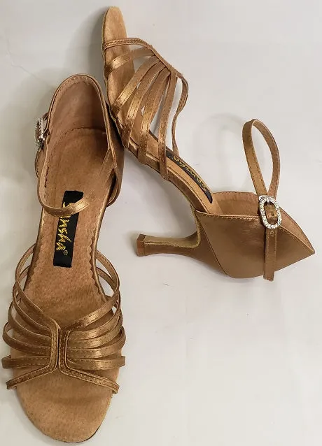 3" Selia -- Flare Heel Latin Sandal
