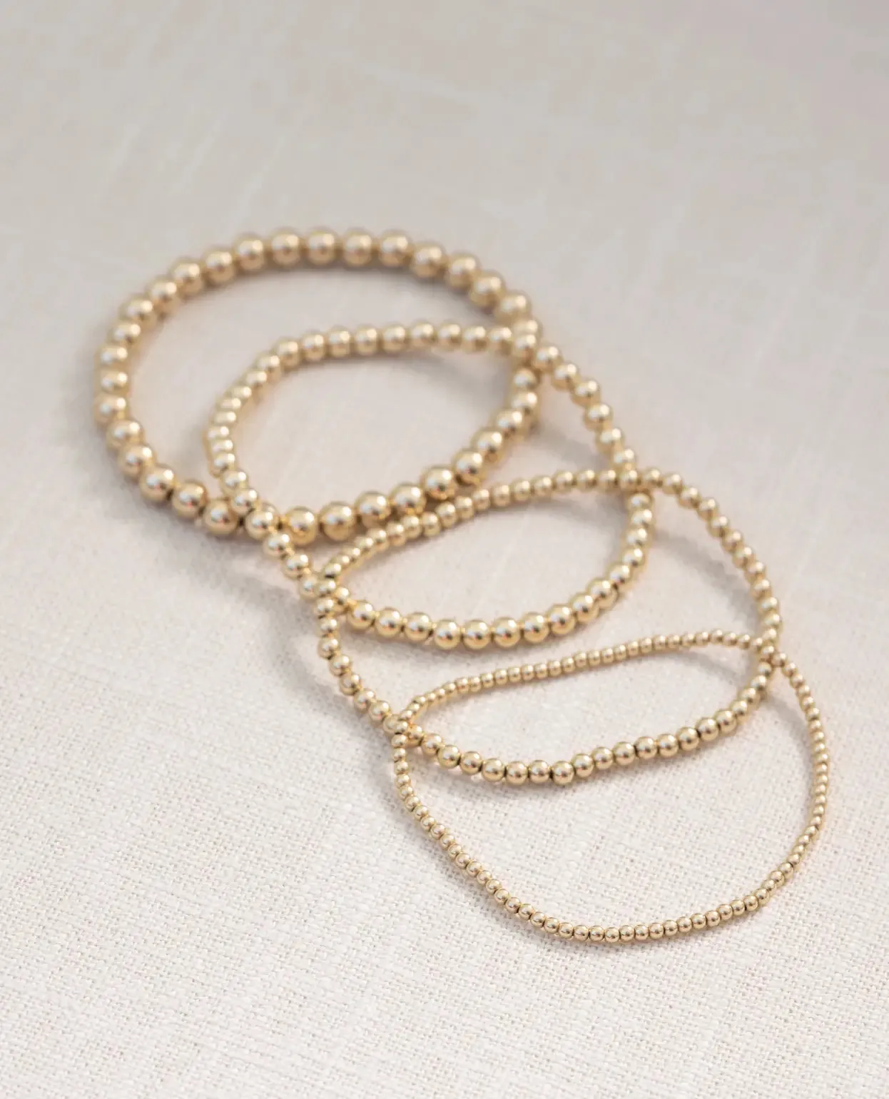 5MM Gold-Filled Beaded Bracelet