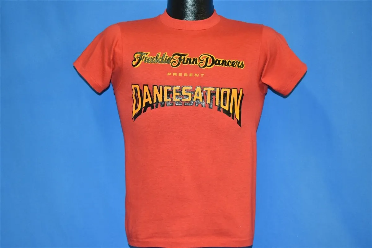 70s Freddie Finn Dancers Dancesation Iron On t-shirt Small