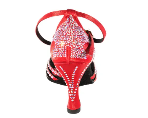 743 RASO ROSSO STRASS