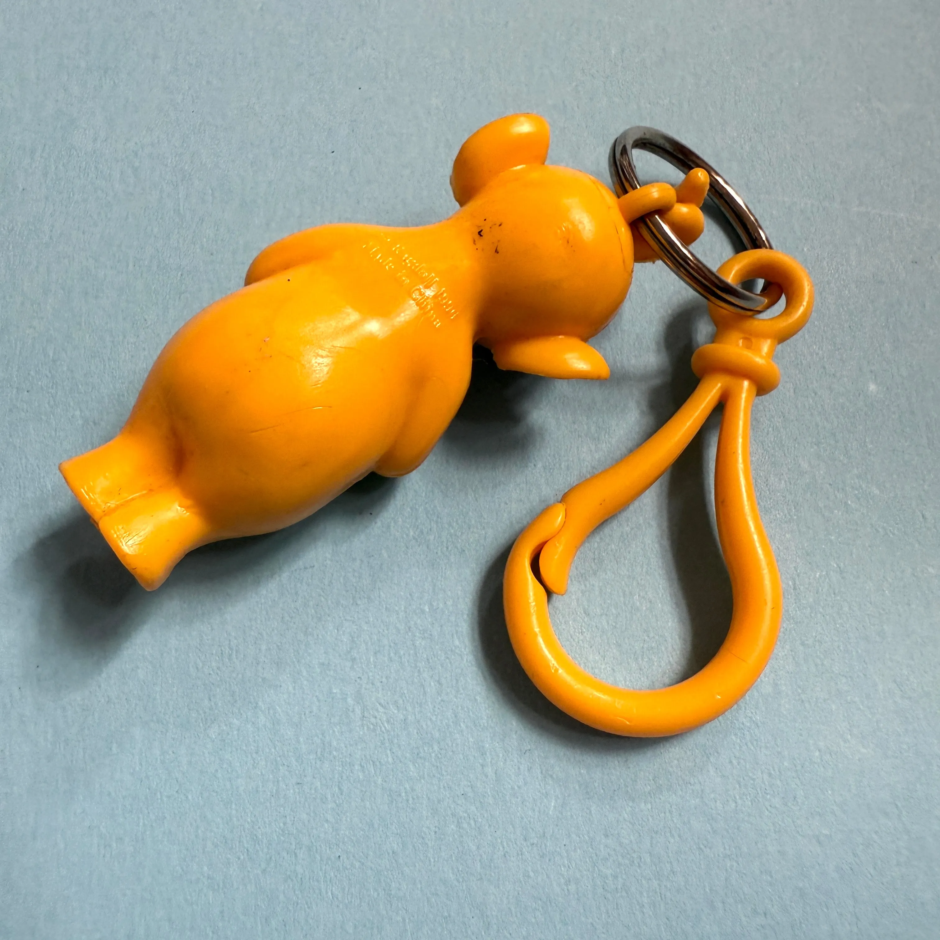 80s mini vintage teletubby orange Laa-laa charm