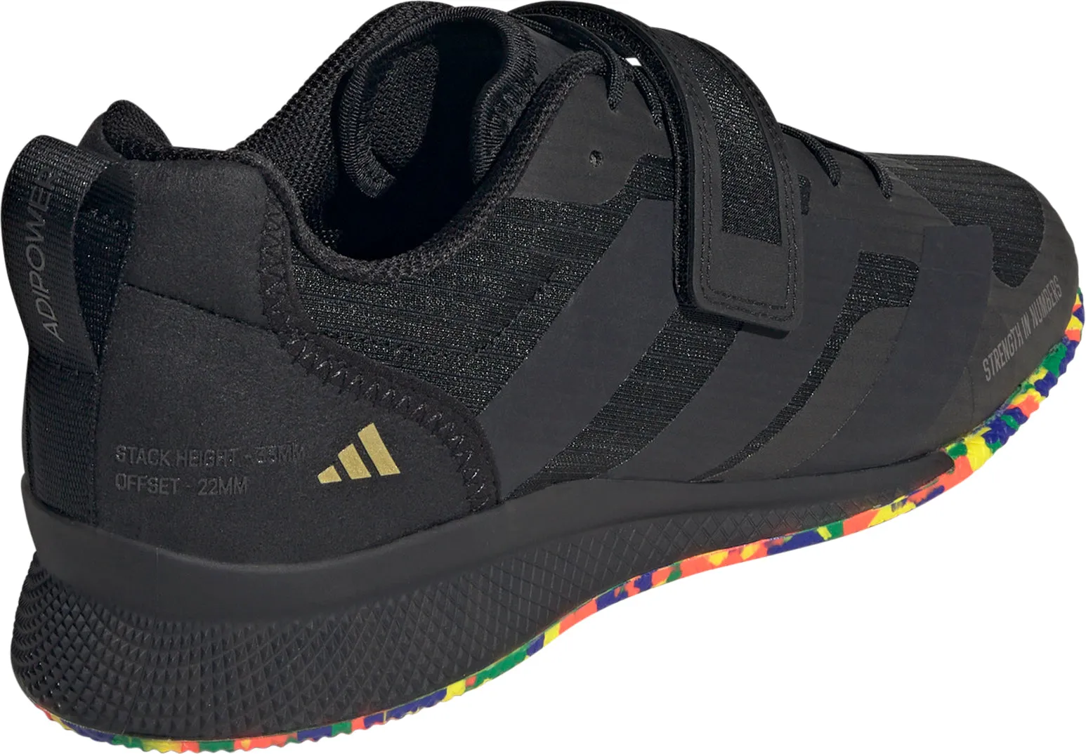 adidas Adipower 3 Mens Weightlifting Shoes - Black