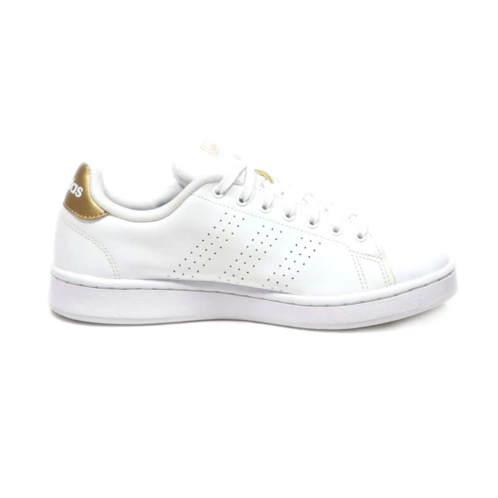 Adidas Advantage Low-Top Sneakers Leather White Colour For Women