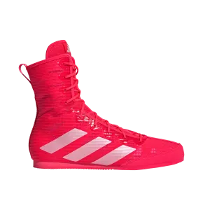 adidas BOX HOG 4 Boxing Shoes | Lucid Red-Zero Metallic | Men's