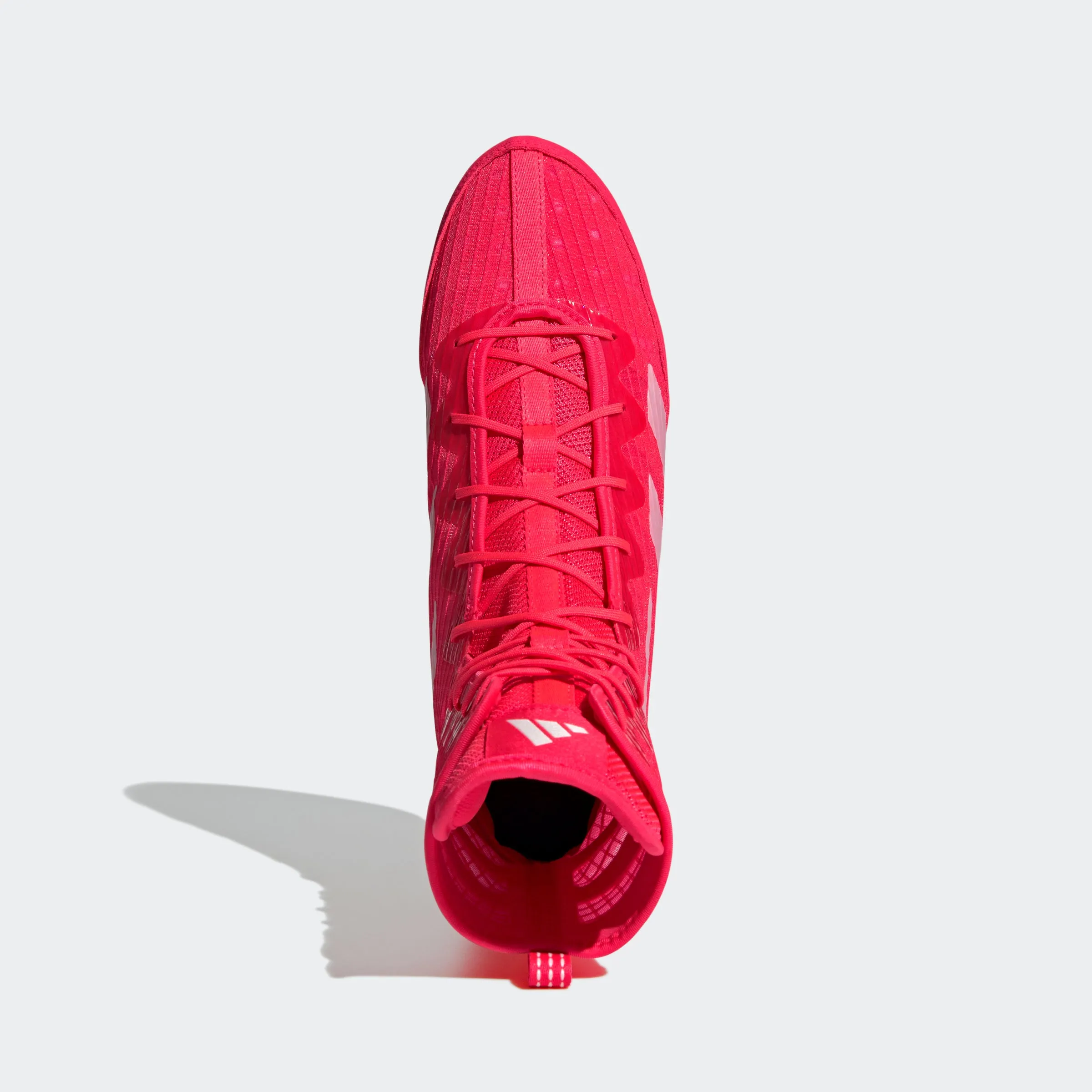 adidas BOX HOG 4 Boxing Shoes | Lucid Red-Zero Metallic | Men's