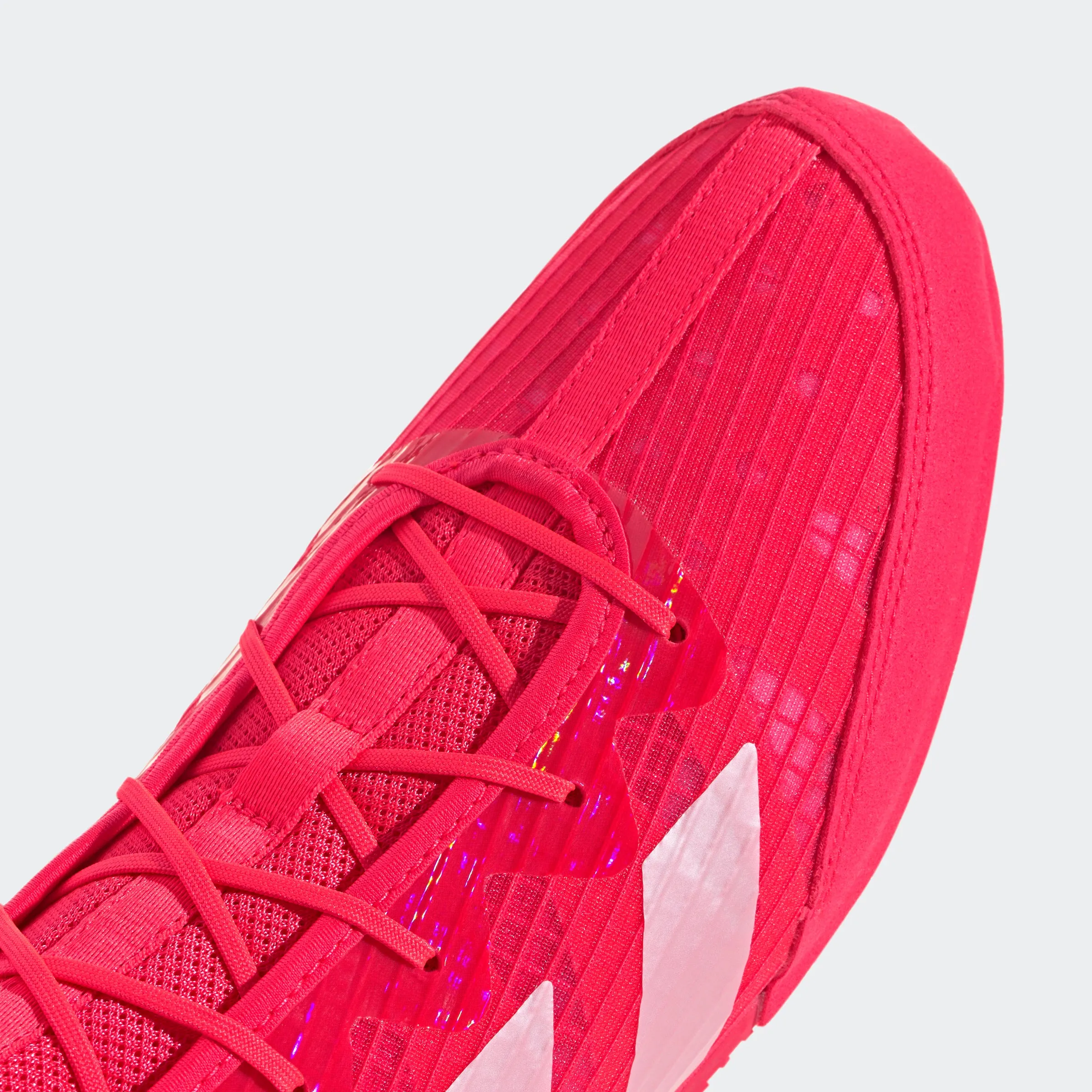 adidas BOX HOG 4 Boxing Shoes | Lucid Red-Zero Metallic | Men's