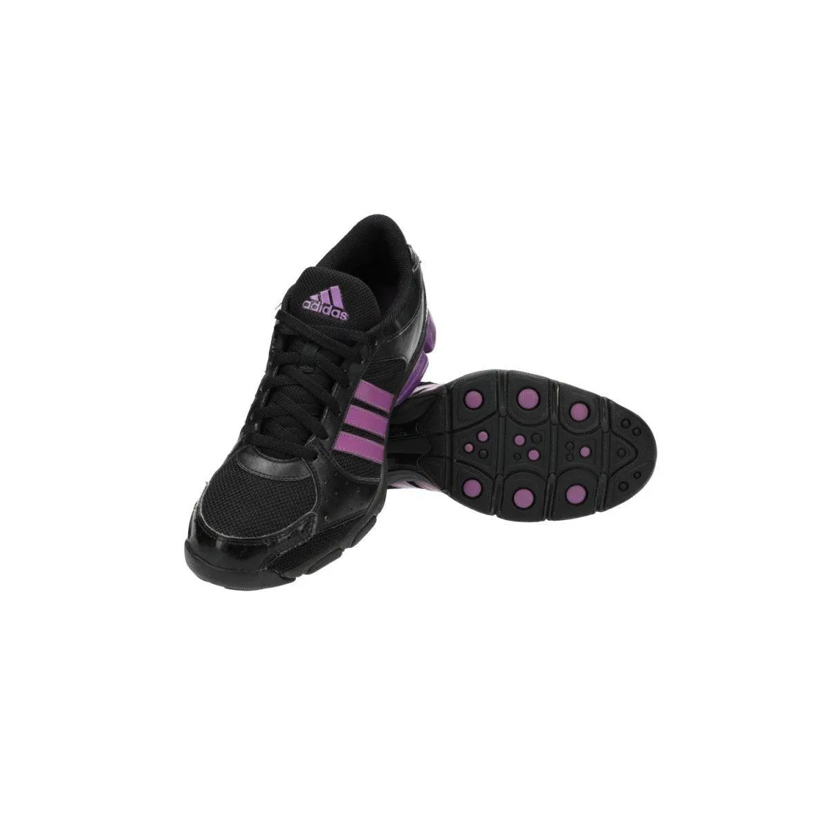 Adidas Core 55 Trainers Sport Shoes Fabric Black Colour For Women