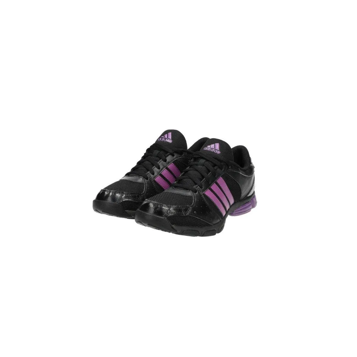 Adidas Core 55 Trainers Sport Shoes Fabric Black Colour For Women