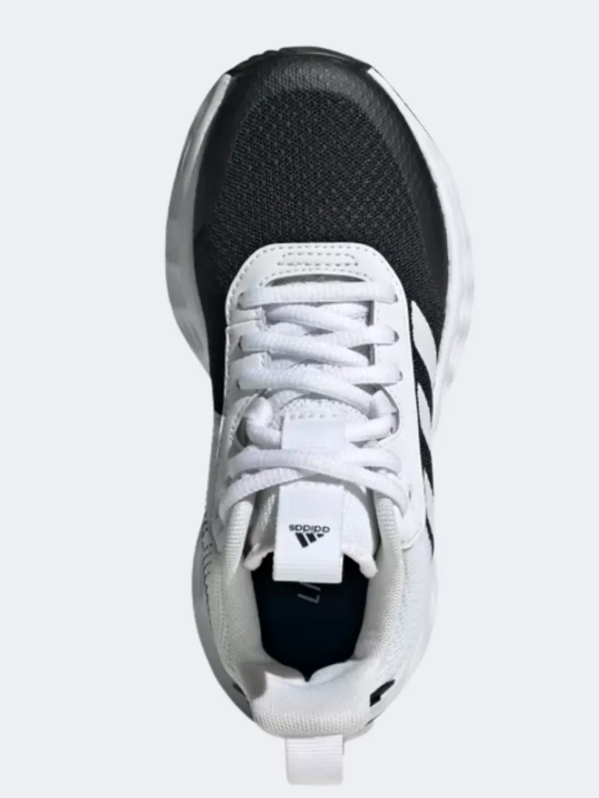 Adidas Own The Game 2.0 Gs-Boys Basketball Shoes Black/White