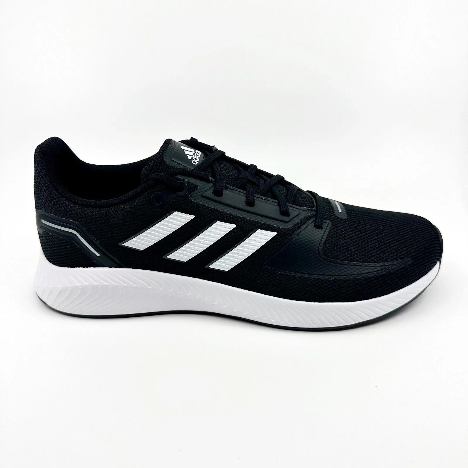 Adidas Runfalcon 2.0 Black White Mens Running Shoes Sneakers FY5943