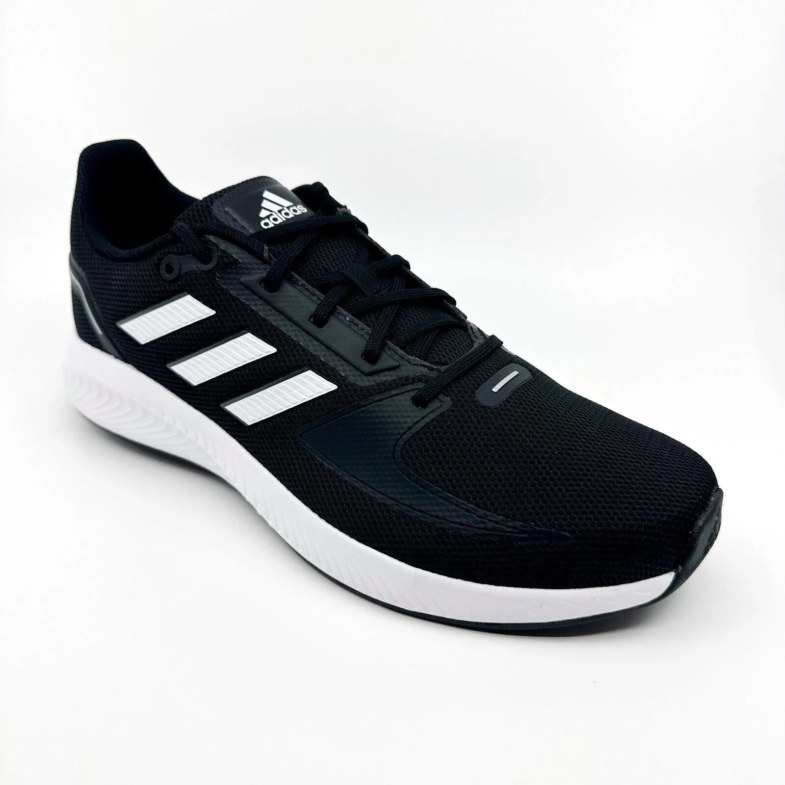 Adidas Runfalcon 2.0 Black White Mens Running Shoes Sneakers FY5943