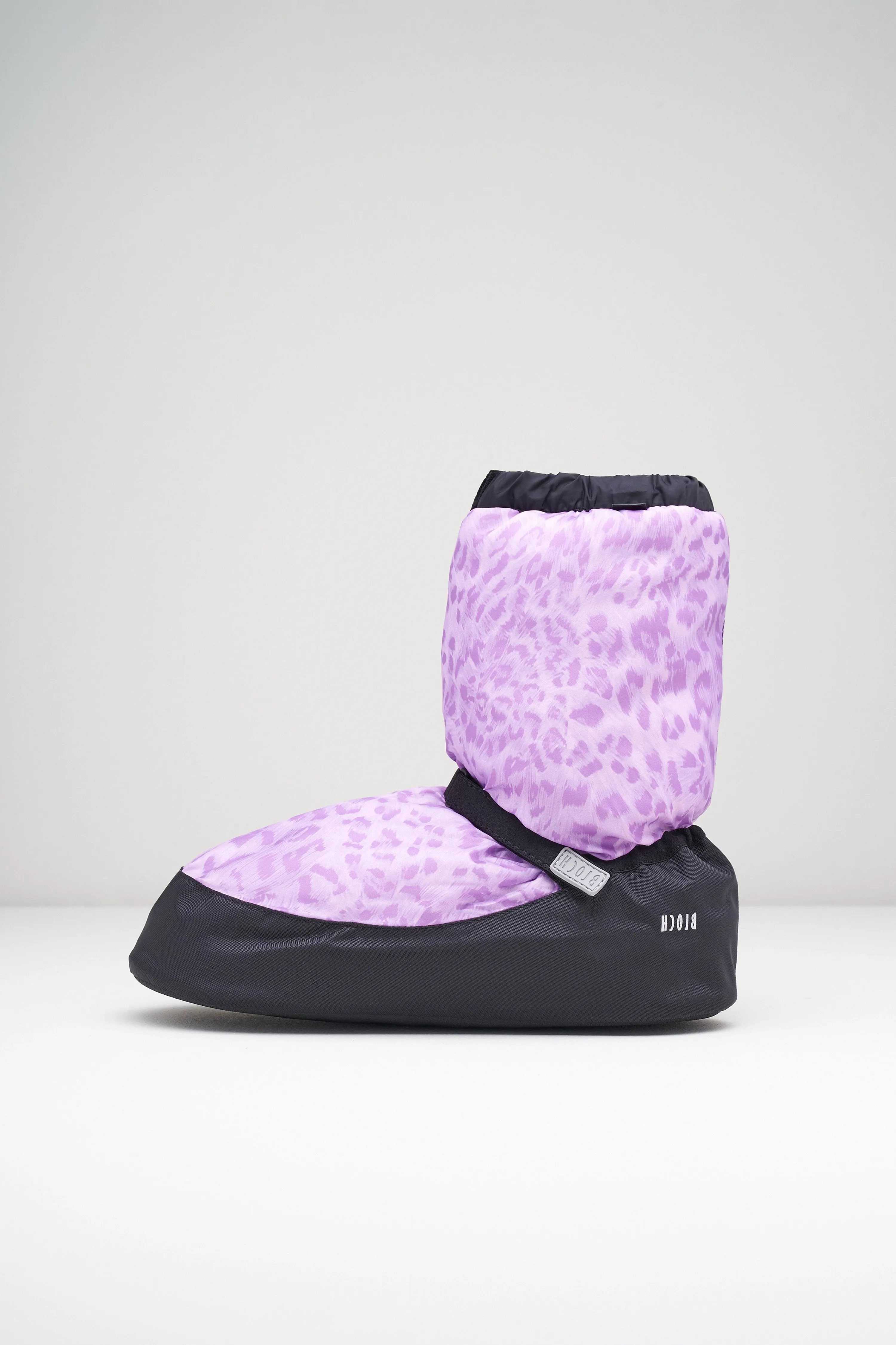 Adult Leopard Print Warm Up Booties