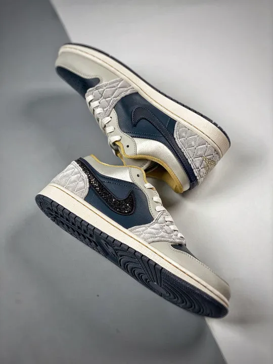Air Jordan 1 Low Beaded Swoosh DV1762-001