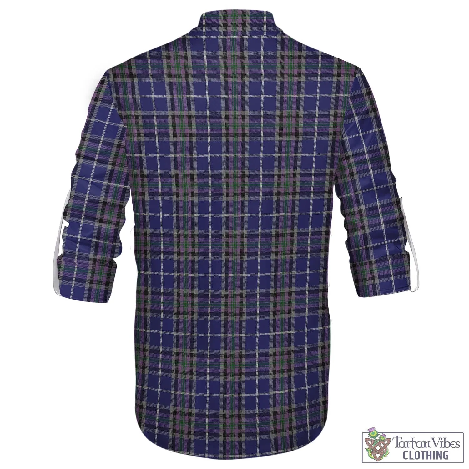 Alexander of Menstry Tartan Men's Scottish Traditional Jacobite Ghillie Kilt Shirt