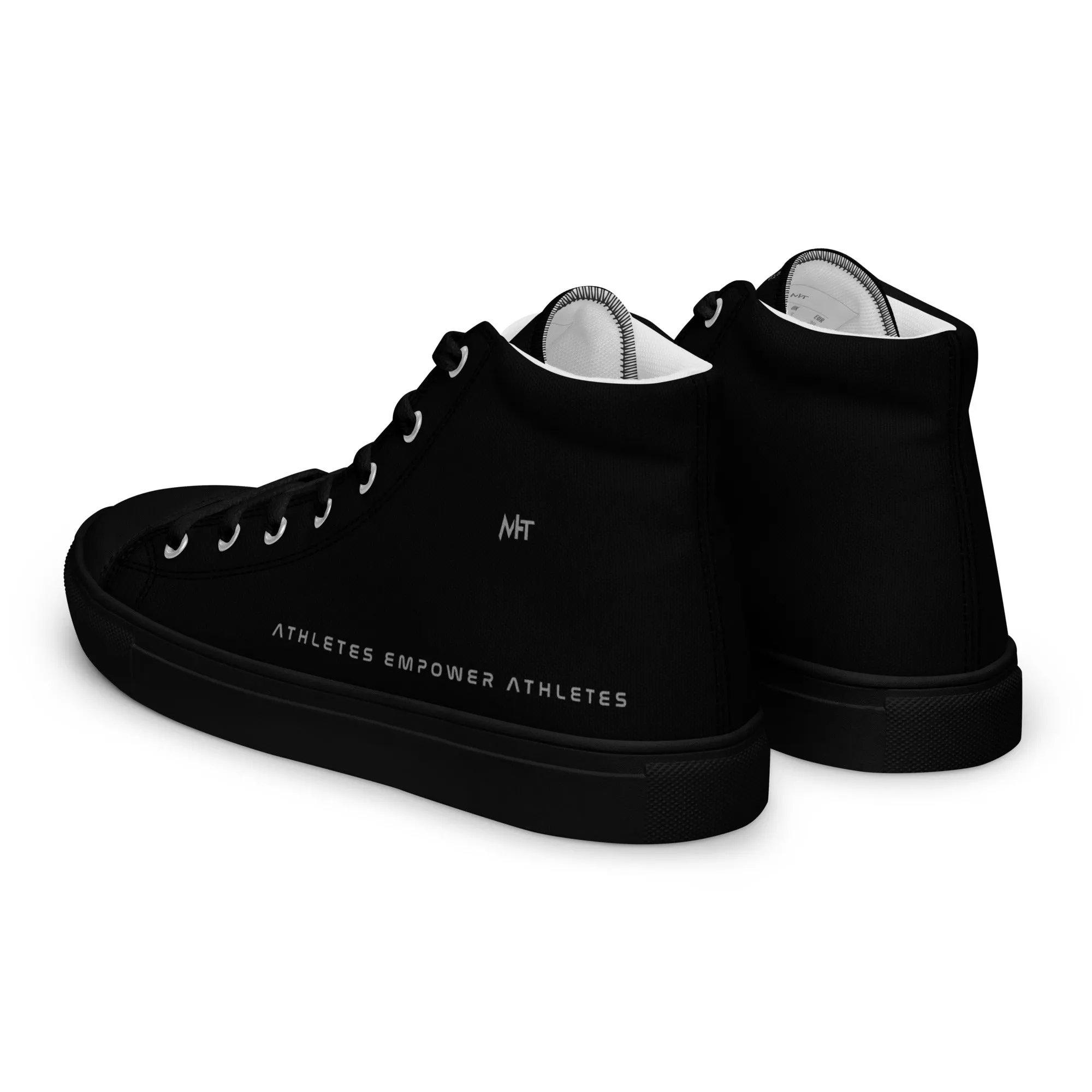 Athletes Empower Athletes - Men’s high top canvas shoes