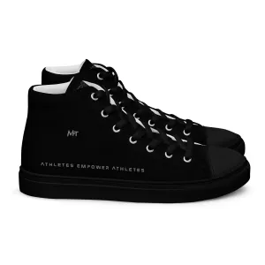 Athletes Empower Athletes - Men’s high top canvas shoes