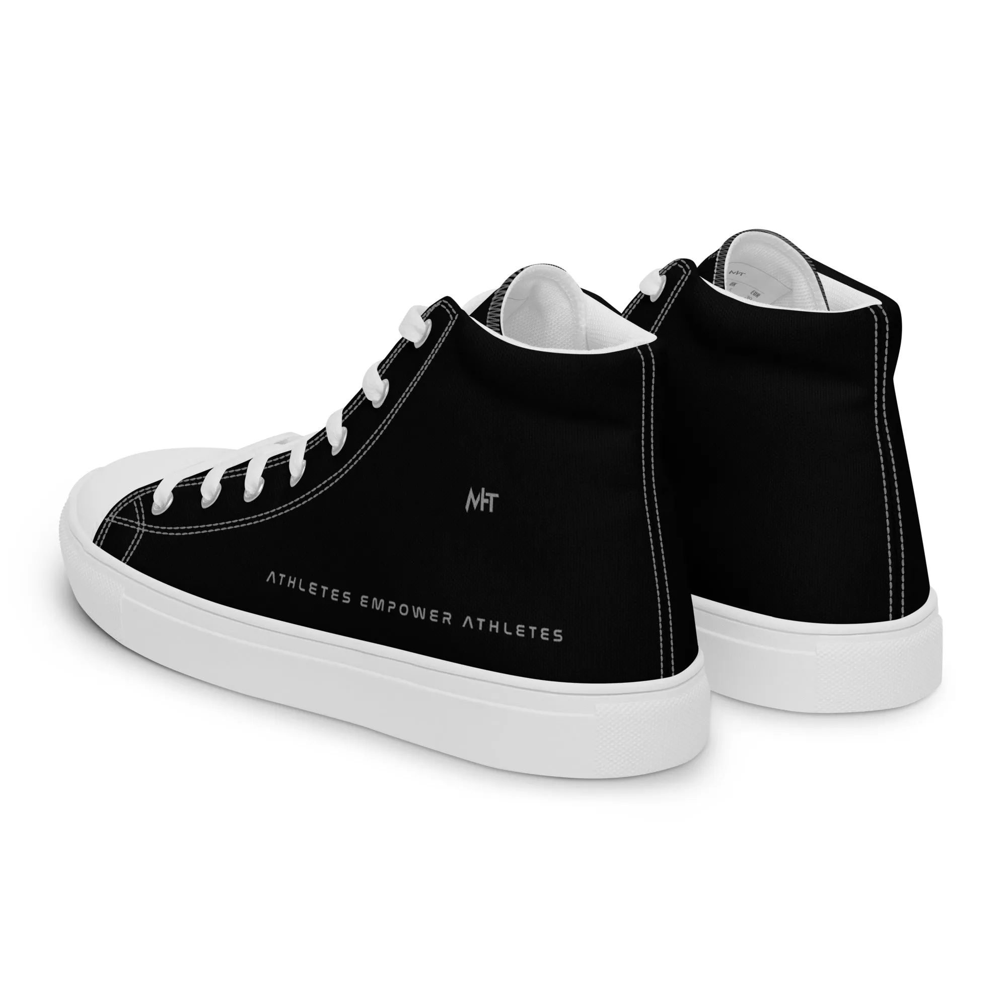 Athletes Empower Athletes - Women’s high top canvas shoes