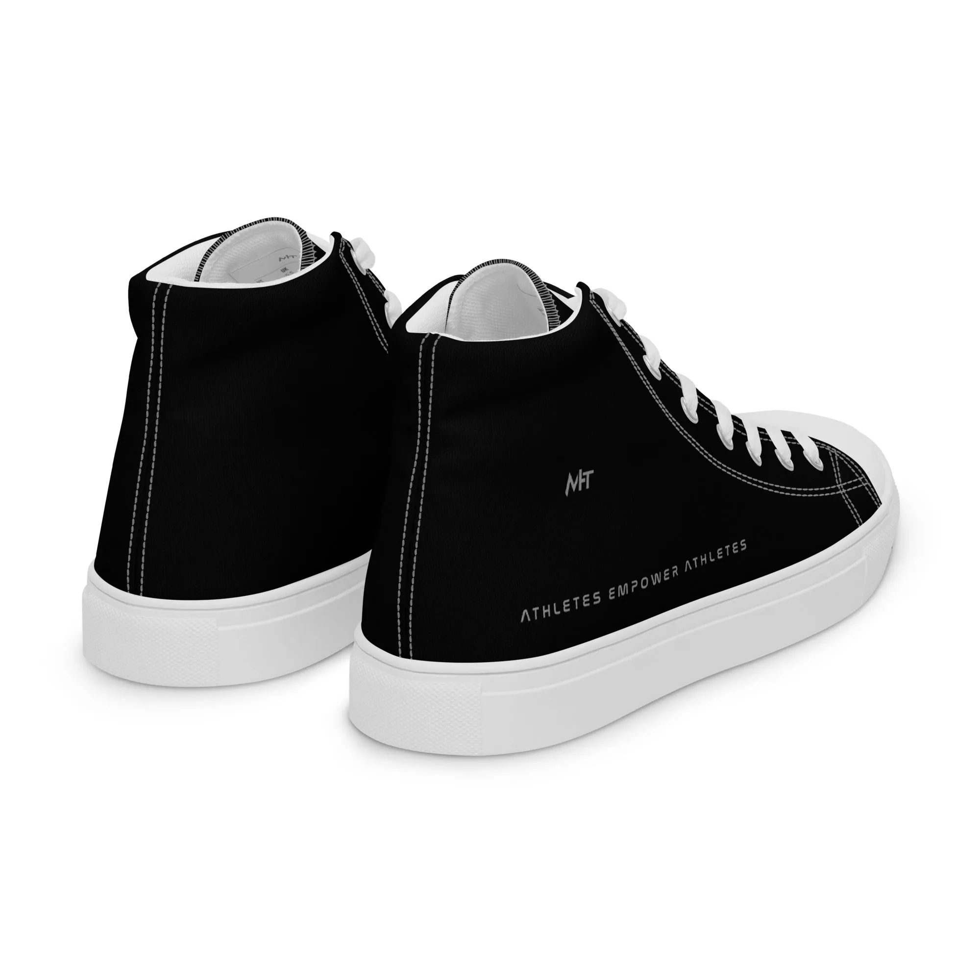 Athletes Empower Athletes - Women’s high top canvas shoes