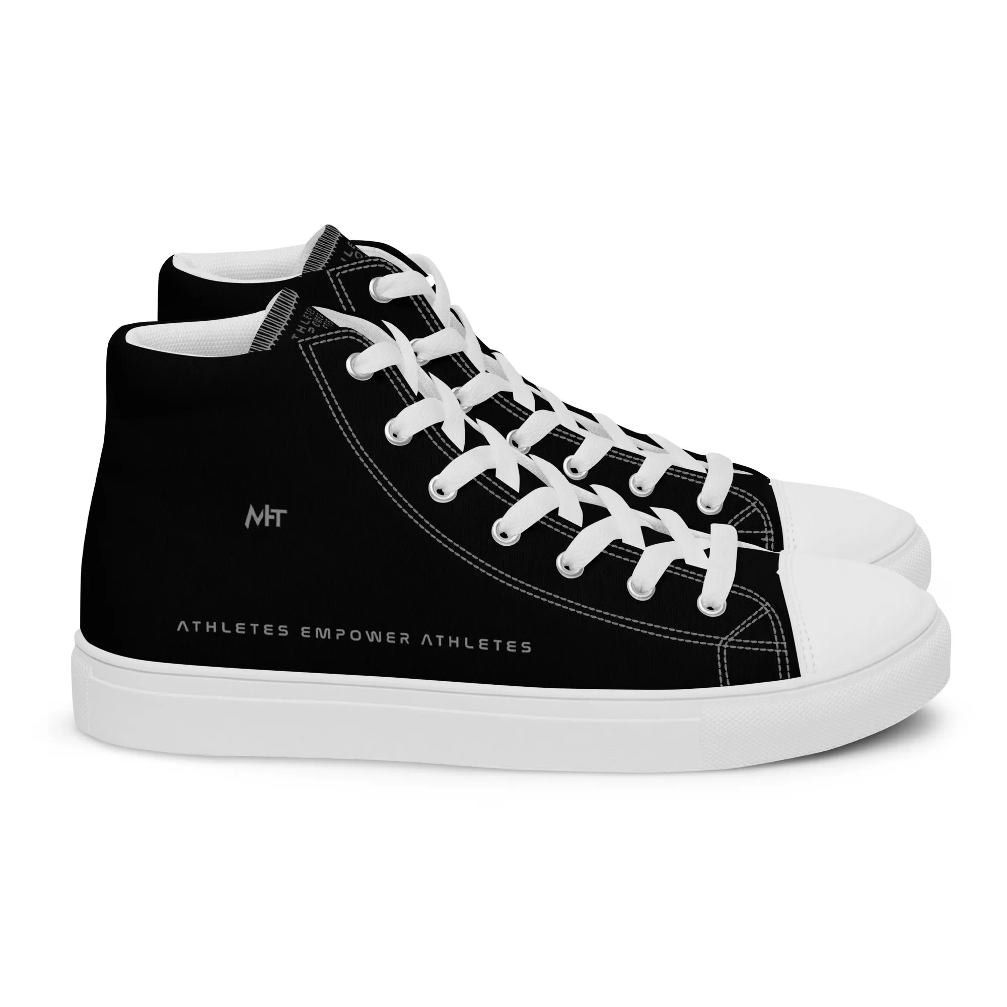 Athletes Empower Athletes - Women’s high top canvas shoes