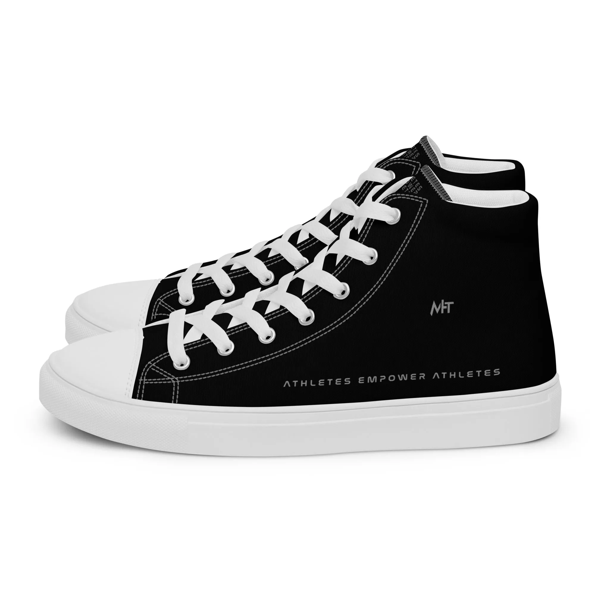 Athletes Empower Athletes - Women’s high top canvas shoes