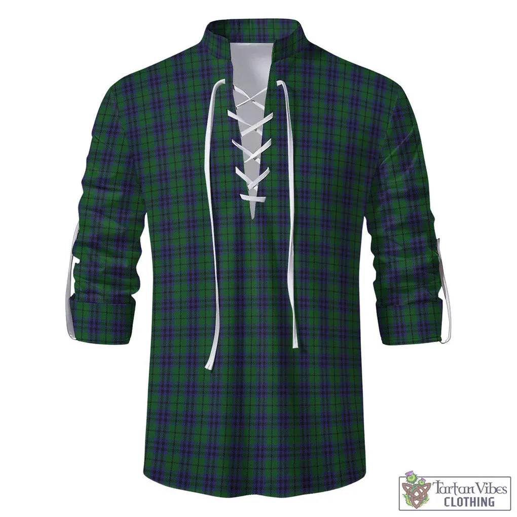 Austin Tartan Men's Scottish Traditional Jacobite Ghillie Kilt Shirt