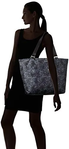 Baggallini Womens Carryall Tote, Onyx Floral