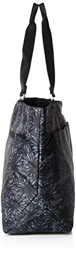 Baggallini Womens Carryall Tote, Onyx Floral