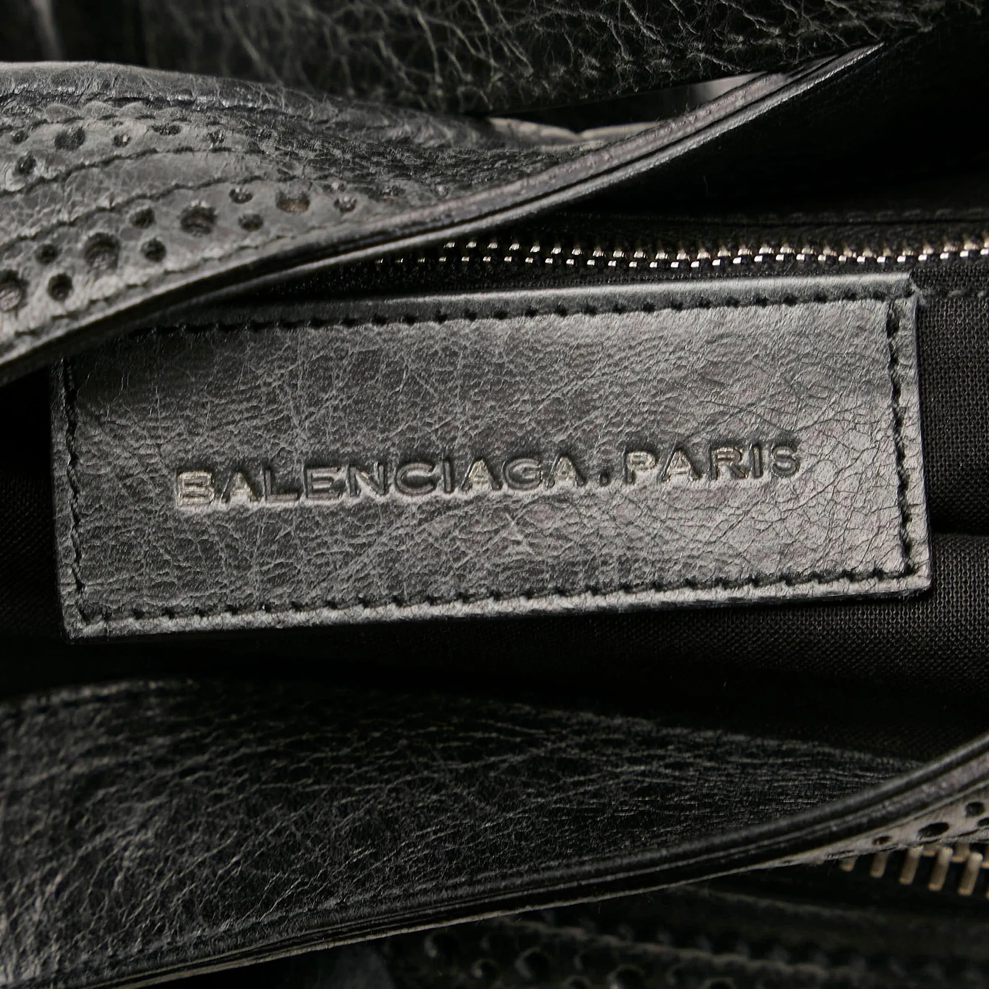 Balenciaga Motocross Agneau Giant Brogues Besace (SHG-30426)