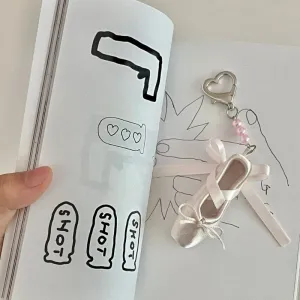 Ballet Dance Shoe Pendant - Lovesickdoe