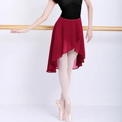 Ballet Skirt Women Adult Long Wrap Chiffon Skirt Dance Wear