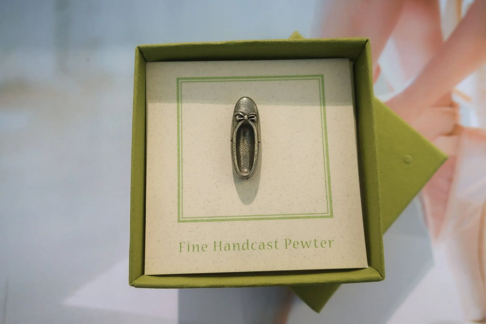 Ballet Slipper Lapel Pin