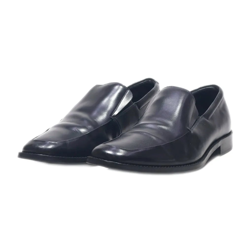 Banana Republic Formal Slip Ons Leather Black Colour For Men