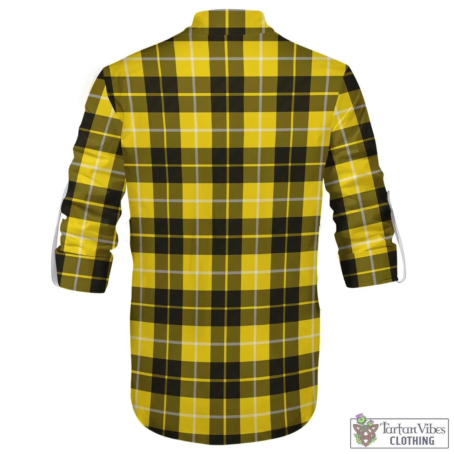 Barclay Dress Modern Tartan Men's Scottish Traditional Jacobite Ghillie Kilt Shirt