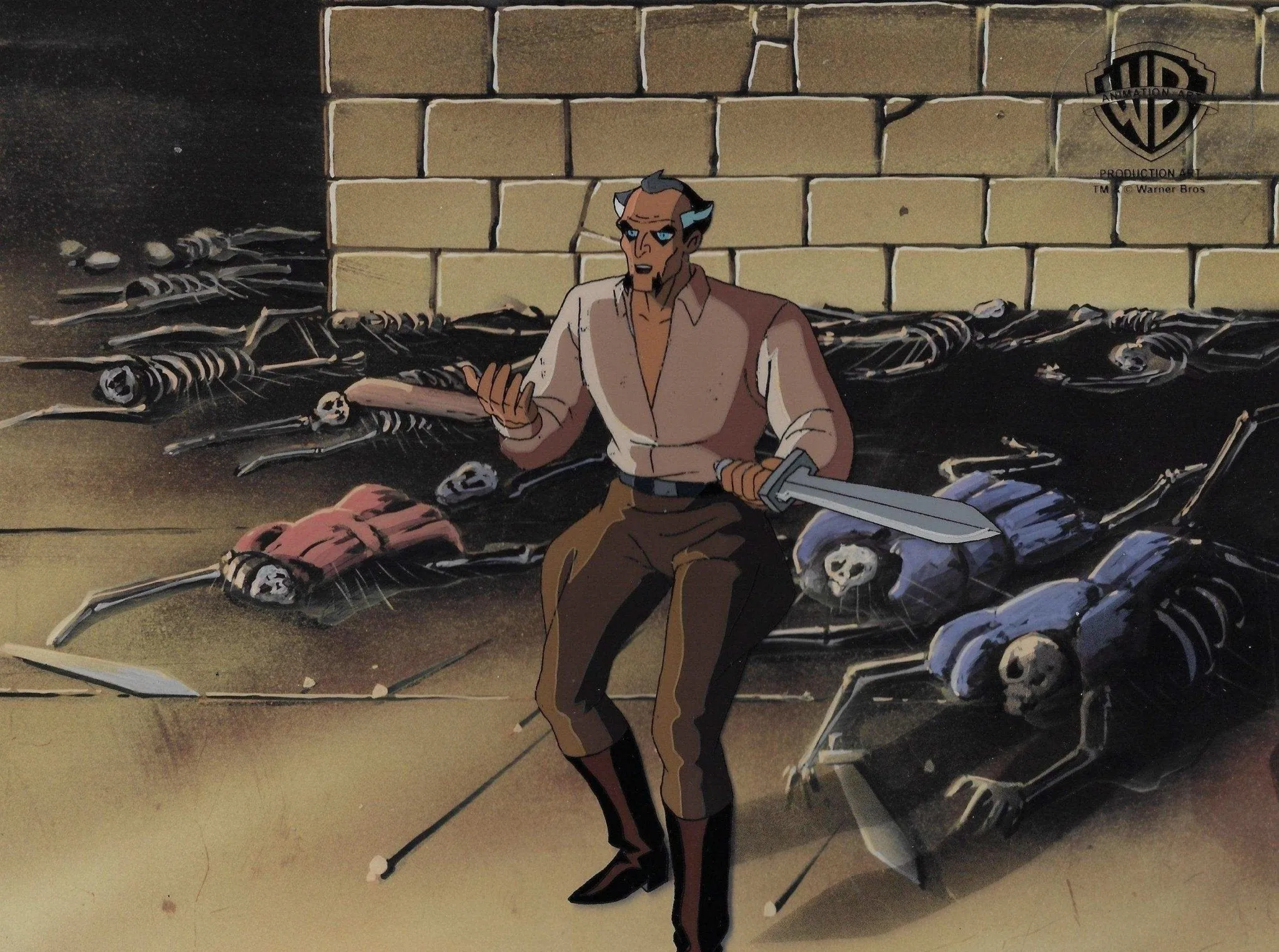 Batman The Animated Series Production Cel: Ras Al Ghul