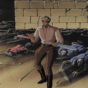 Batman The Animated Series Production Cel: Ras Al Ghul