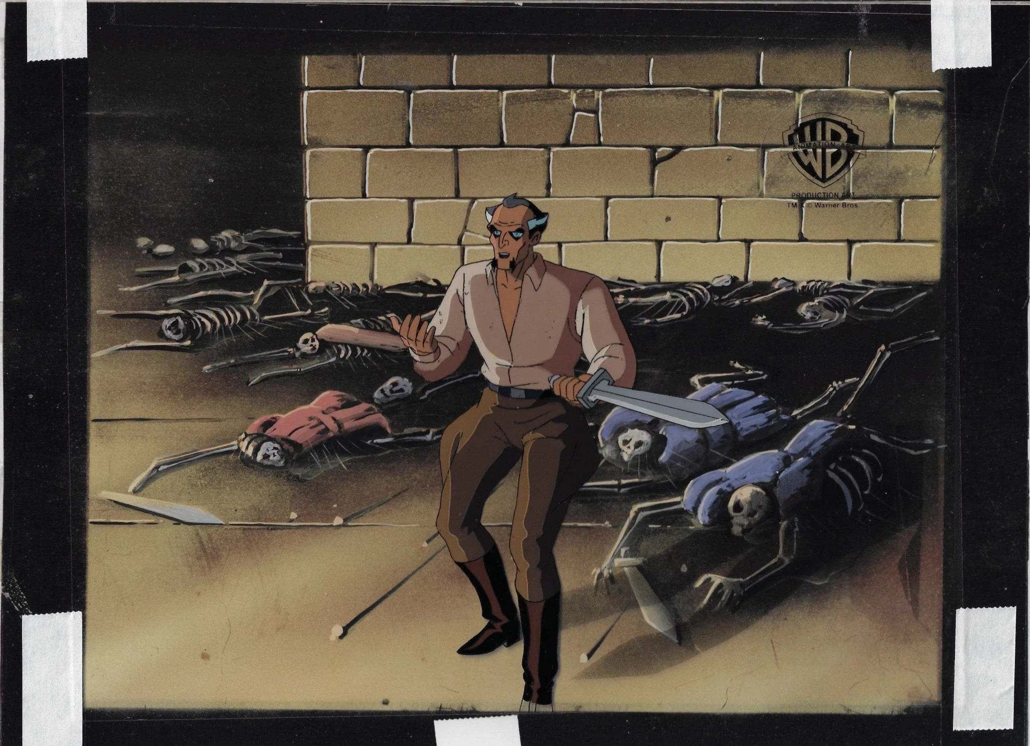 Batman The Animated Series Production Cel: Ras Al Ghul