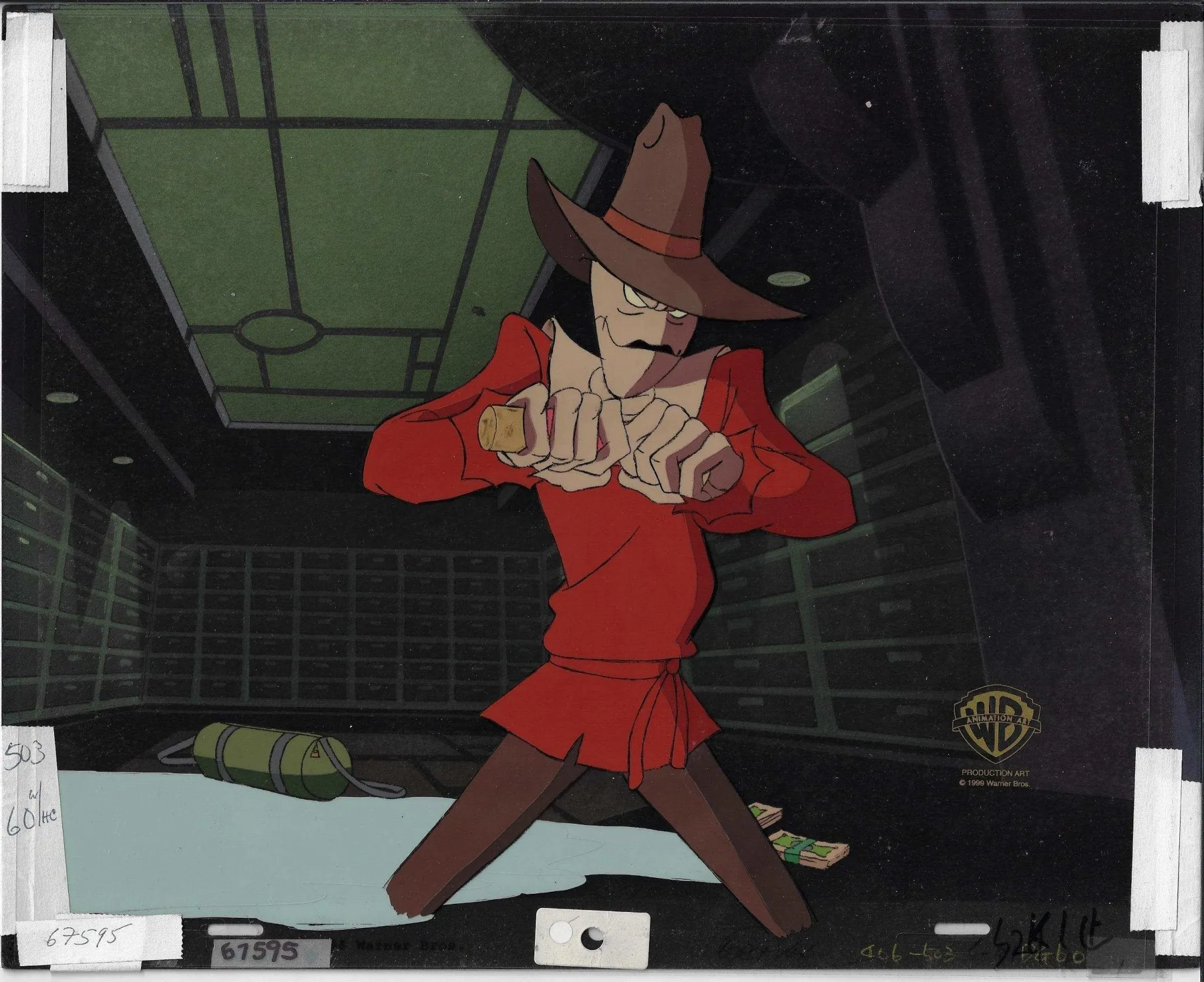 Batman The Animated Series Production Cel: Scarecrow