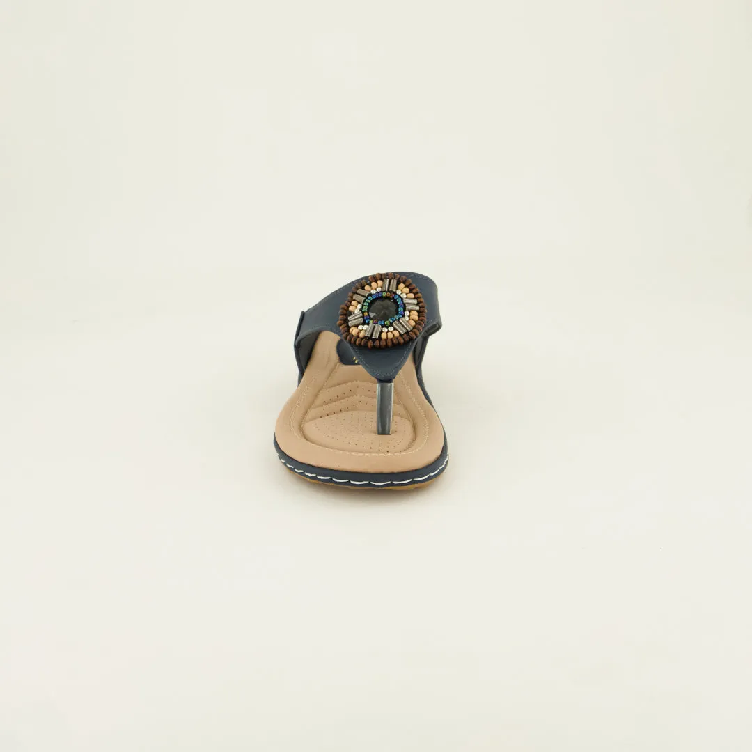 Beaded Comfort Thong Sandal