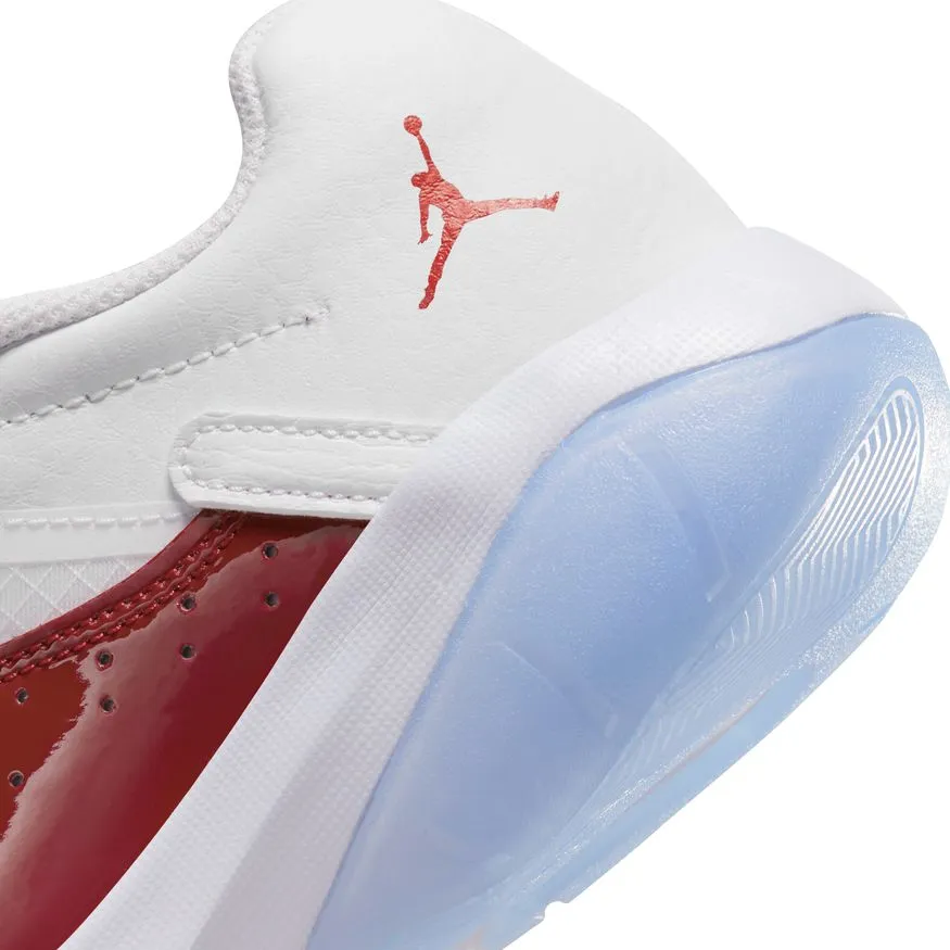 Big Kids' Air Jordan 11 CMFT Low "White Gym Red"