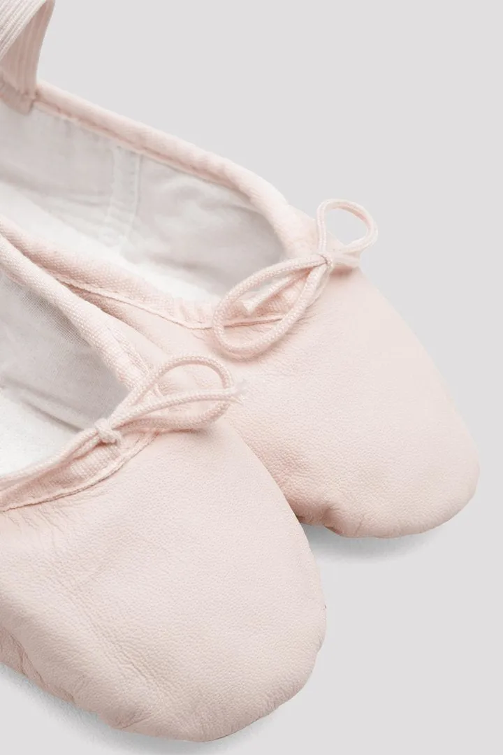 Bloch Arise Pink Leather Ballet Shoes