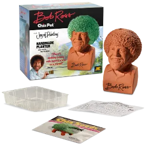 Bob Ross Chia Pet