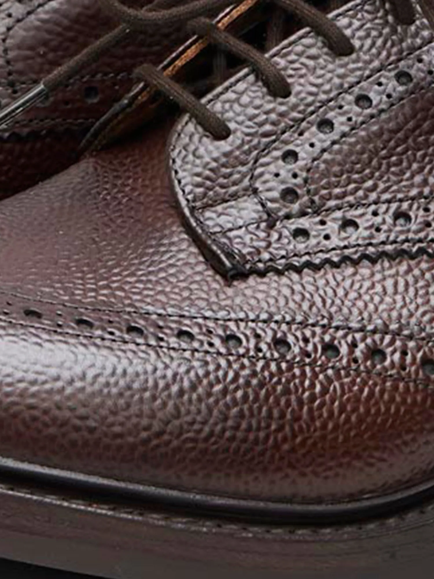 Bourton Derby Leather Brogues, Espresso