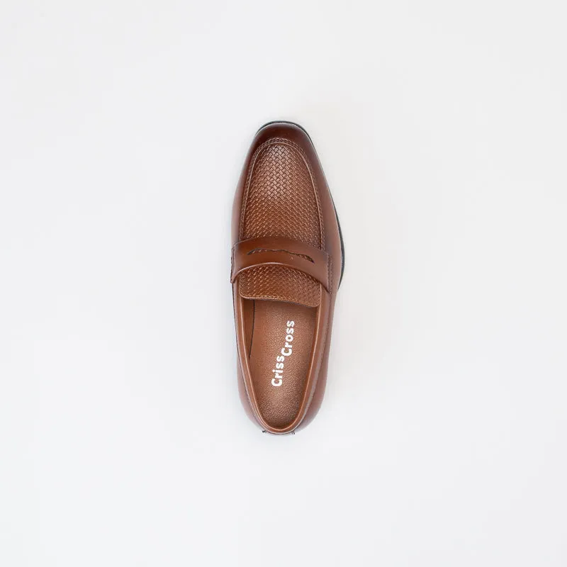 Boys Weave Slip On Formal Shoe _ 150724