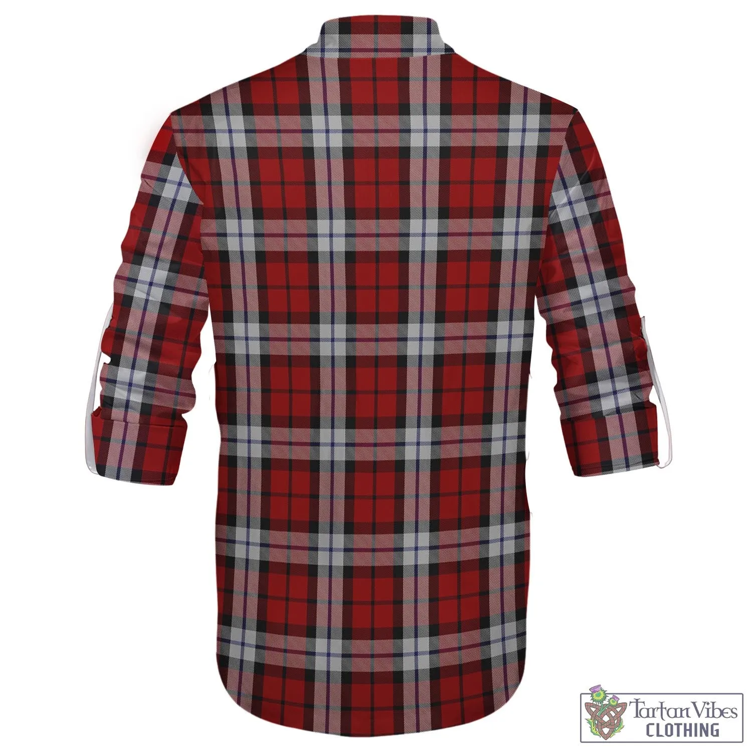 Brodie Dress Tartan Men's Scottish Traditional Jacobite Ghillie Kilt Shirt