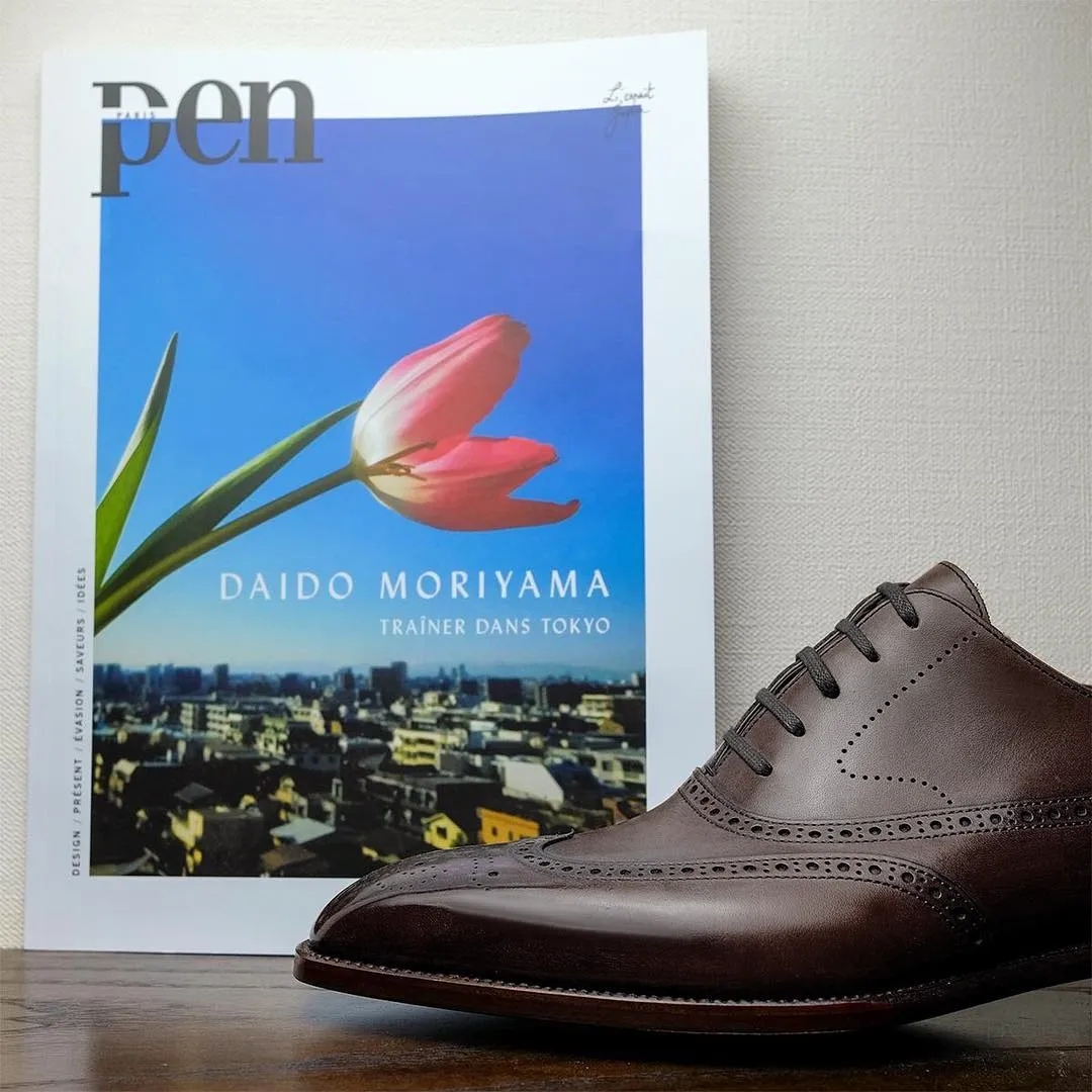 Brown Leather Cedara Brogue Wingtip Oxfords - Formal Shoes