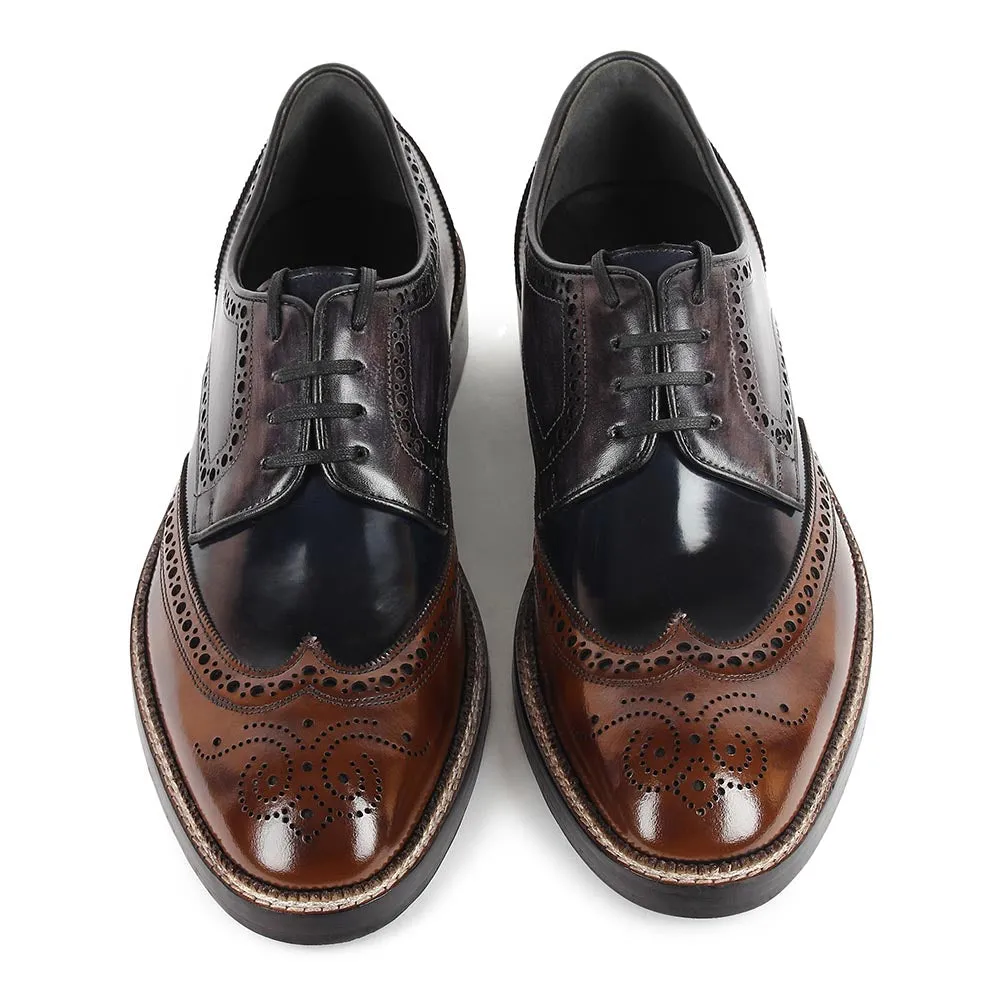 Brushed Triple Tone Alter Ego Brogues
